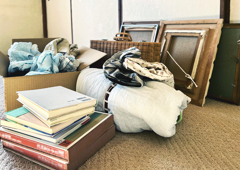 遺品整理・生前整理で家の中をすっきり